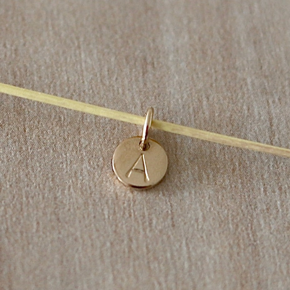Dainty Disc Charm