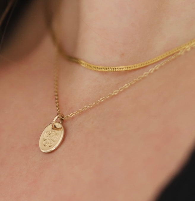 Gilded Butterfly Necklace