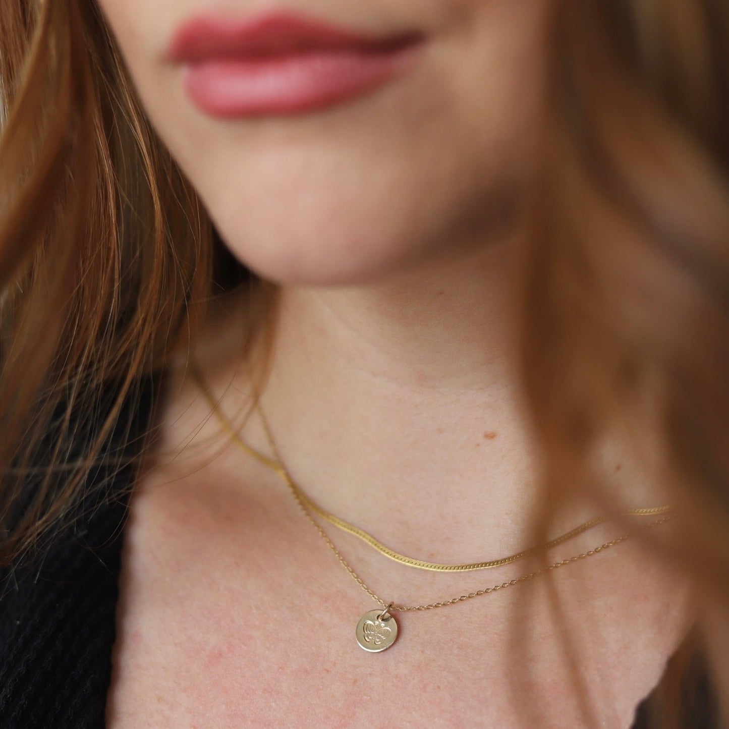 Gilded Butterfly Necklace
