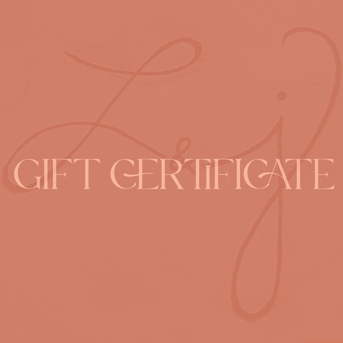 Louise & Jean Gift Certificate