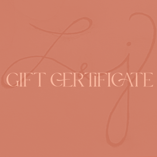 Louise & Jean Gift Certificate
