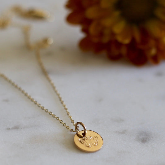 Gilded Butterfly Necklace